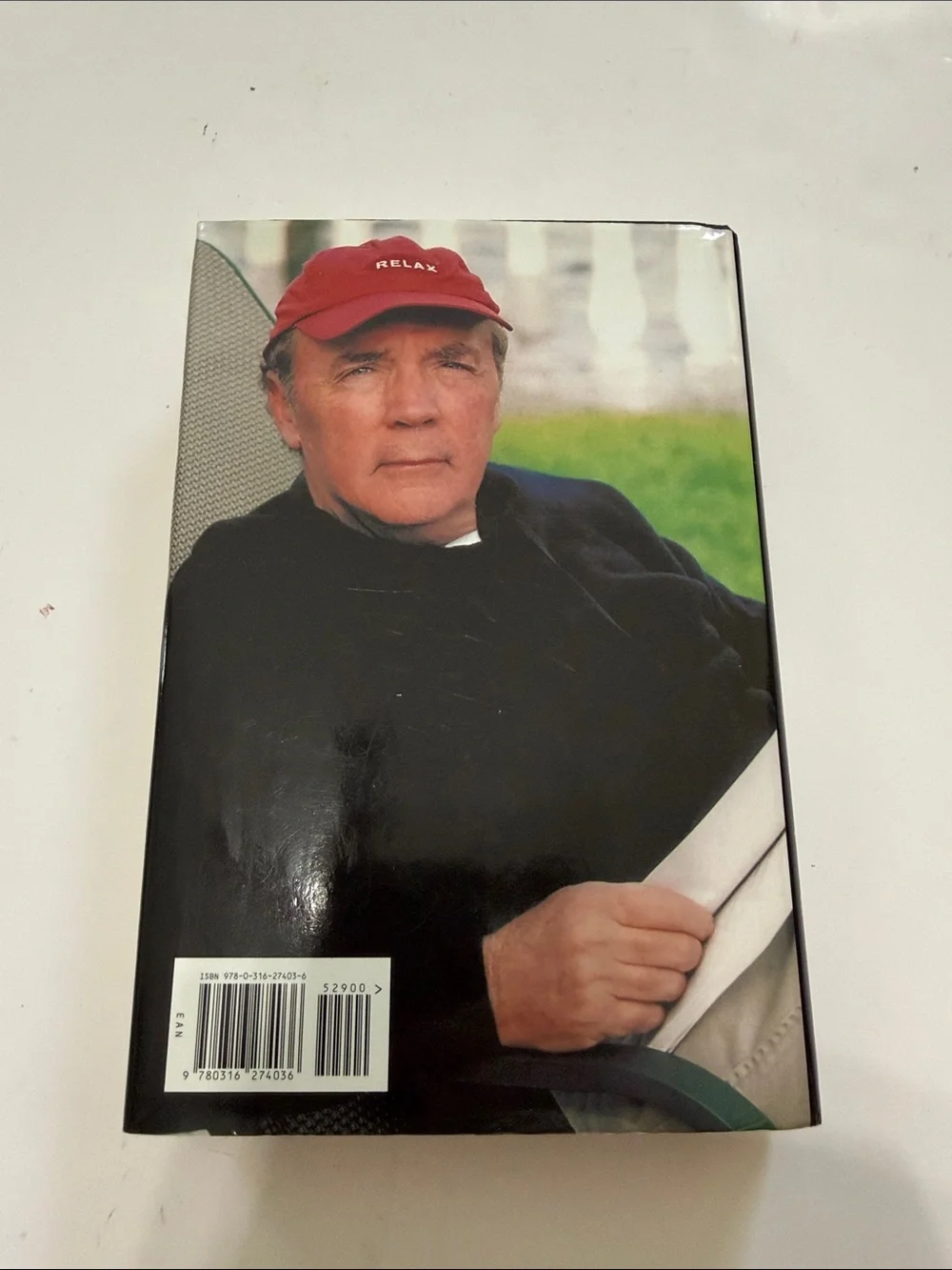 James Patterson 16th Seduction Hardcover - Black & Gold Cover